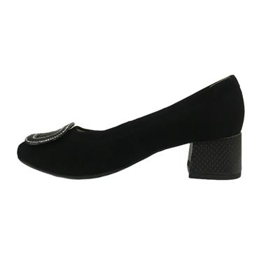 BIOECO BY ARKA ELIZA 6641 WIDER FIT SHOE-BLACK SUEDE